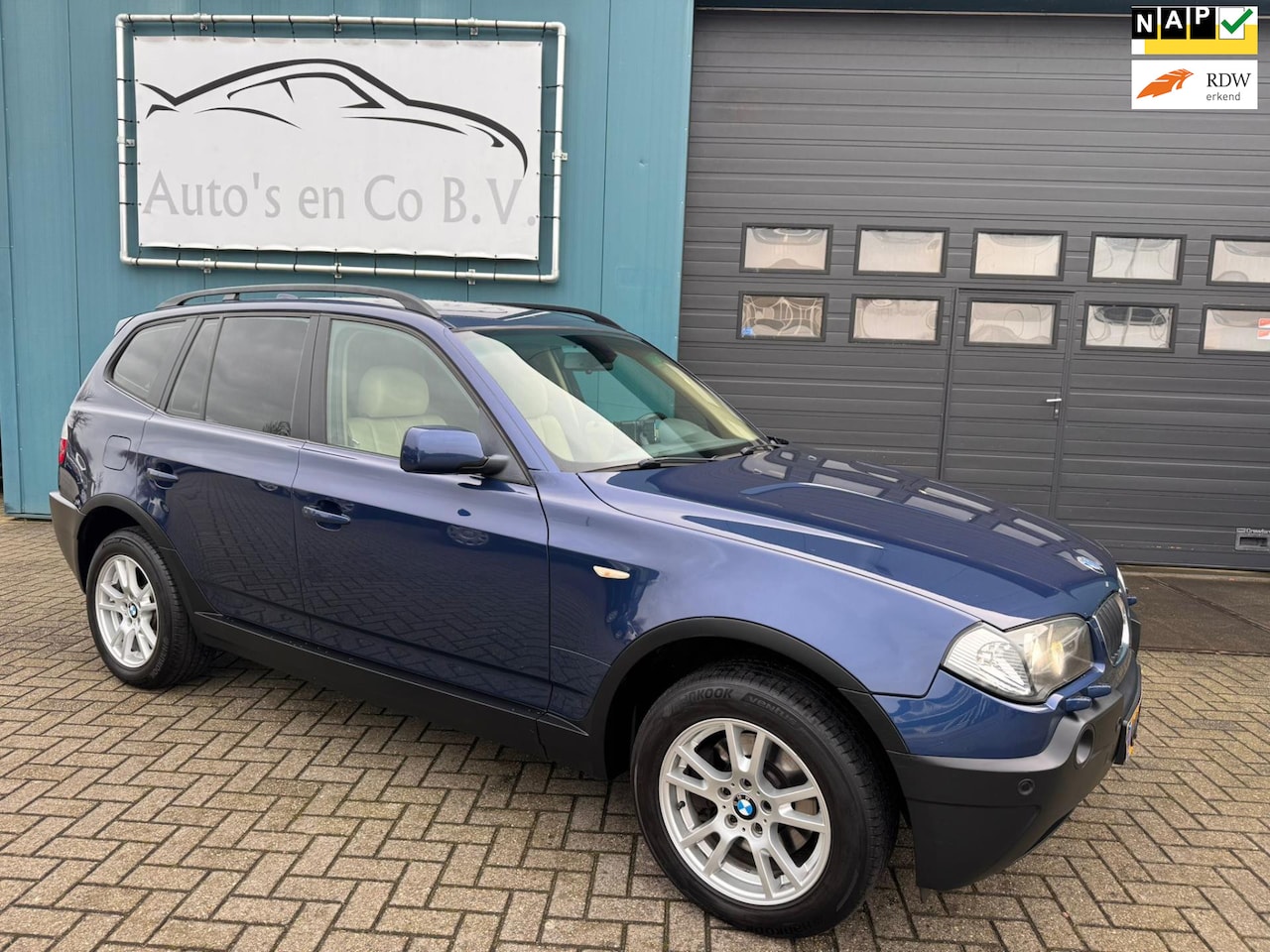 BMW X3 - 3.0i Executive Automaat Leder Clima Cruise Navi Xenon Memory Pdc Trekhaak NL Auto NAP YOUN - AutoWereld.nl