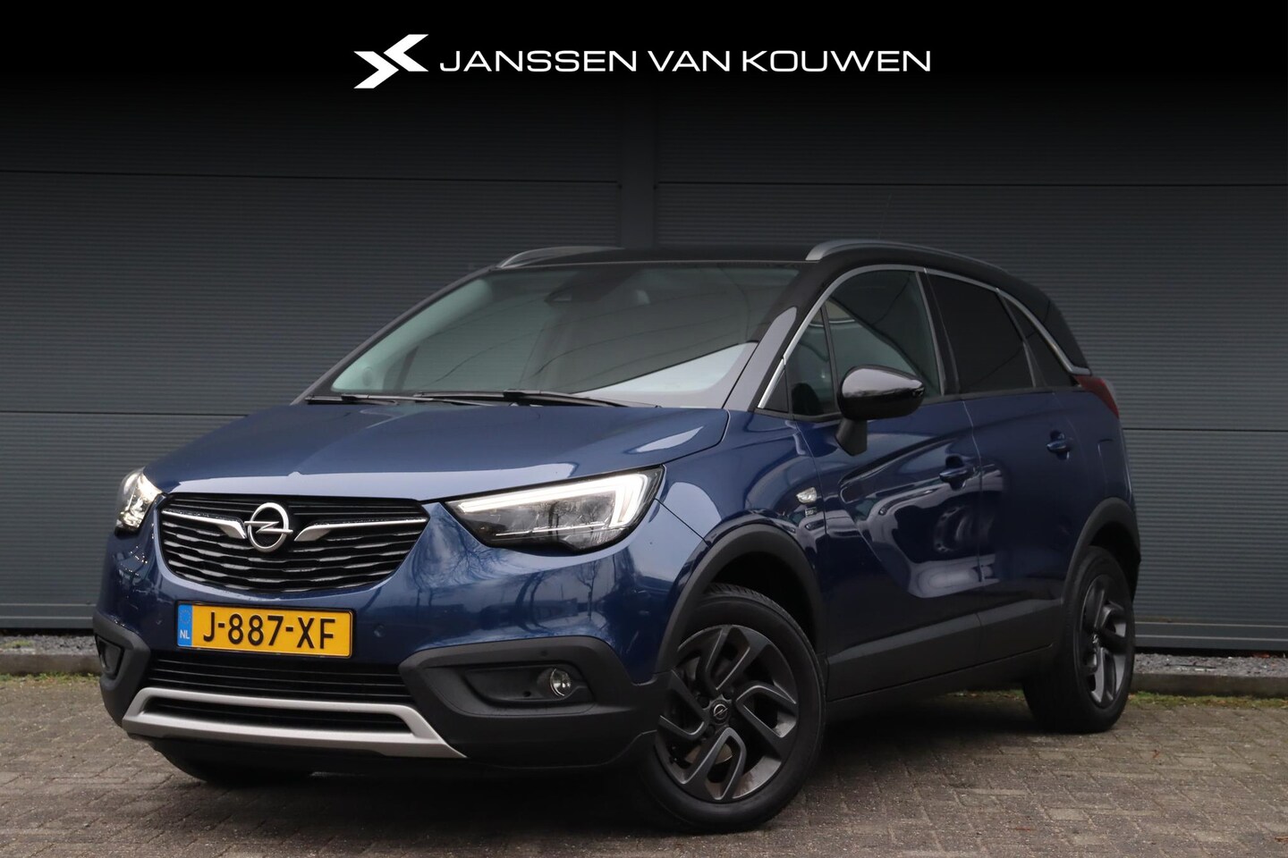 Opel Crossland X - 1.2T 110PK Edition 2020 Navigatie Parkeersensoren Lichtmetalen Velgen - AutoWereld.nl