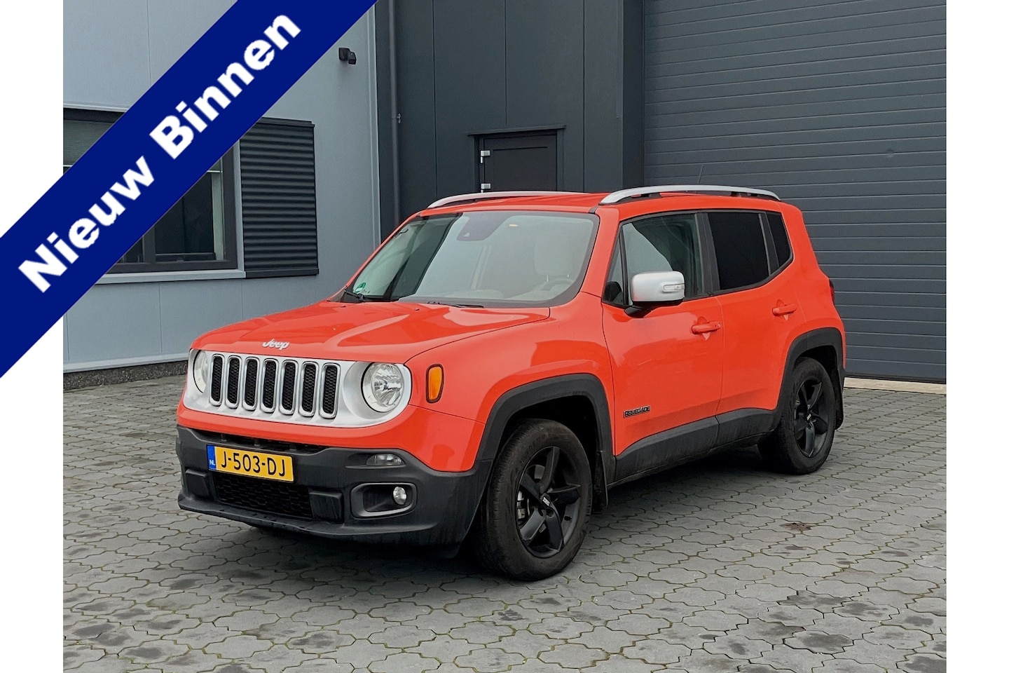 Jeep Renegade - 1.4 MultiAir Limited 170pk AWD LPG G3 ONDERBOUW 4WD LEER - AutoWereld.nl