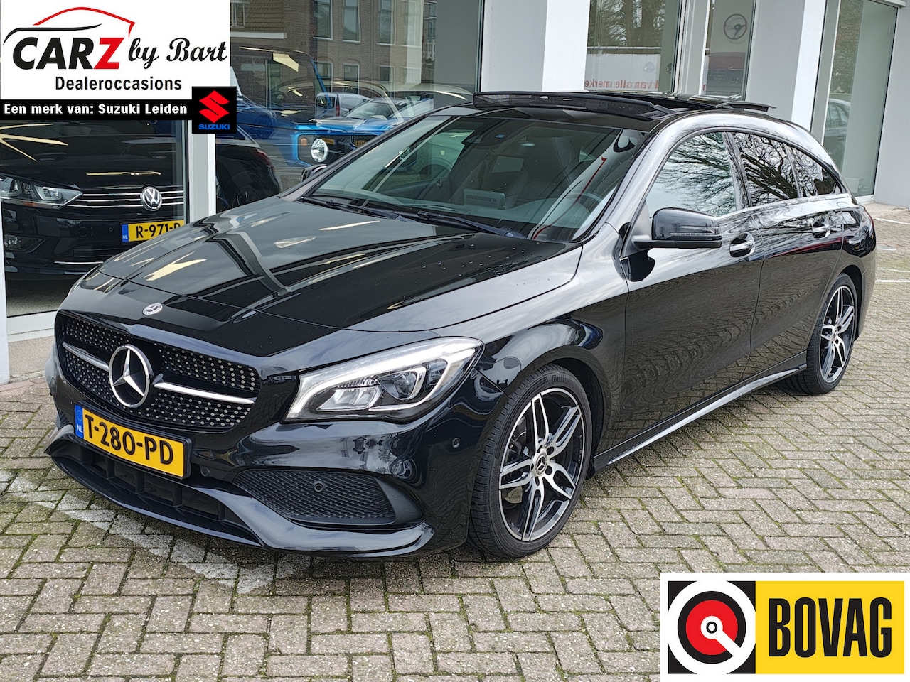 Mercedes-Benz CLA-klasse Shooting Brake - 200 PRESTIGE AMG Leer | Open dak | Led | Navi | Trekhaak - AutoWereld.nl