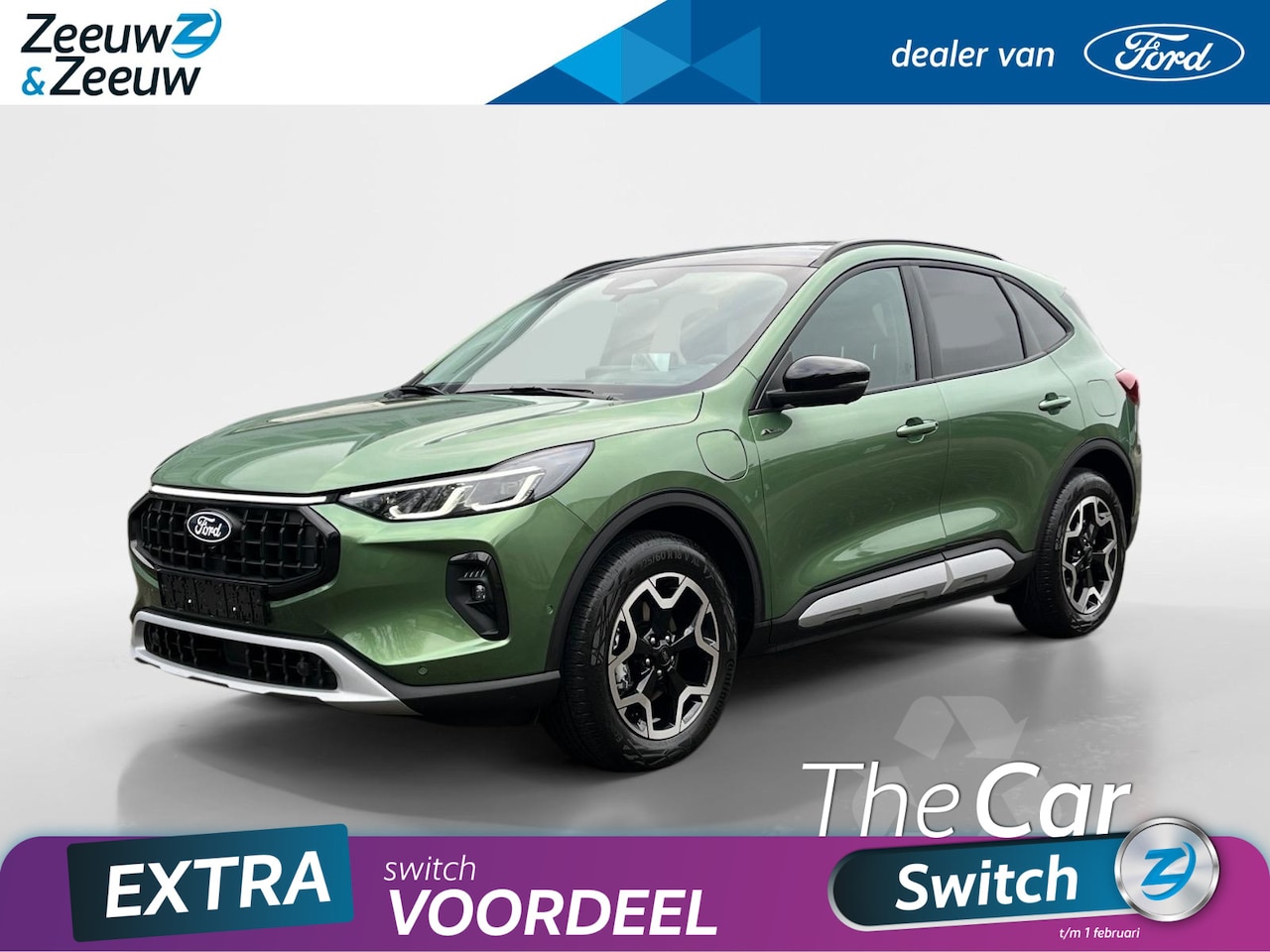 Ford Kuga - 2.5 PHEV Active X | Actiekorting €4000,- | Private Leaseprijs vanaf €544,- | Te Bestellen - AutoWereld.nl