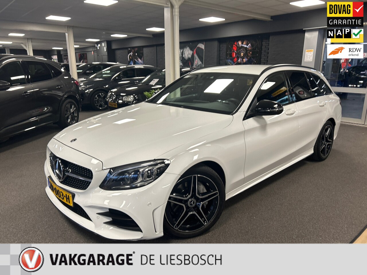 Mercedes-Benz C-klasse Estate - 180 d Business Solution AMG Plus Upgrade Edition 180 d Business Solution AMG Plus Upgrade Edition,navi trekhaak - AutoWereld.nl