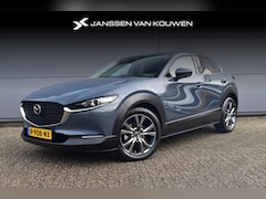 Mazda CX-30 - 2.0 e-SkyActiv-X M Hybrid Luxury Leder Stuur-Stoelverwarming Navi 360-Camera