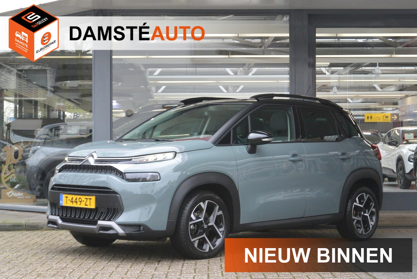 Citroën C3 Aircross - PureTech 110pk Shine Pack │ Panoramisch schuif- kanteldak │ Grip Control & Hill Descent As - AutoWereld.nl