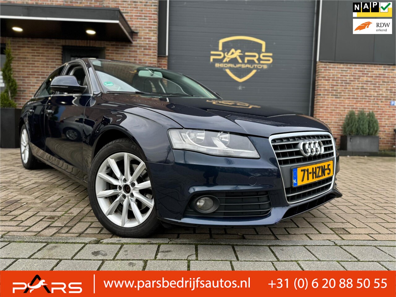 Audi A4 Limousine - 2.0 TDI Pro Line Business 143PK Airco Elk.Ramen Navi Cruise Control Trekhaak - AutoWereld.nl