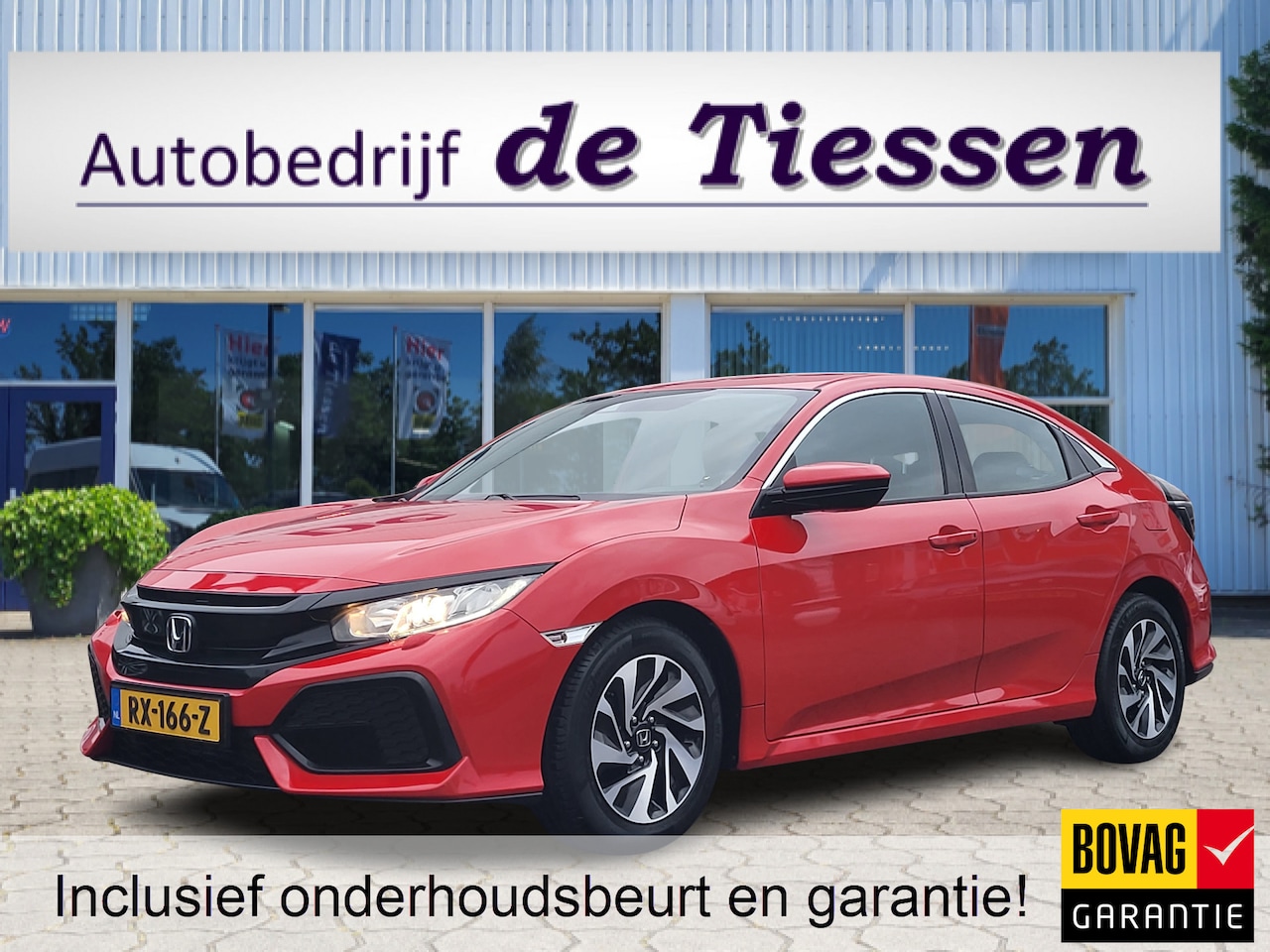 Honda Civic - 1.0 i-VTEC 130PK Automaat Comfort, Rijklaar met beurt & garantie! - AutoWereld.nl