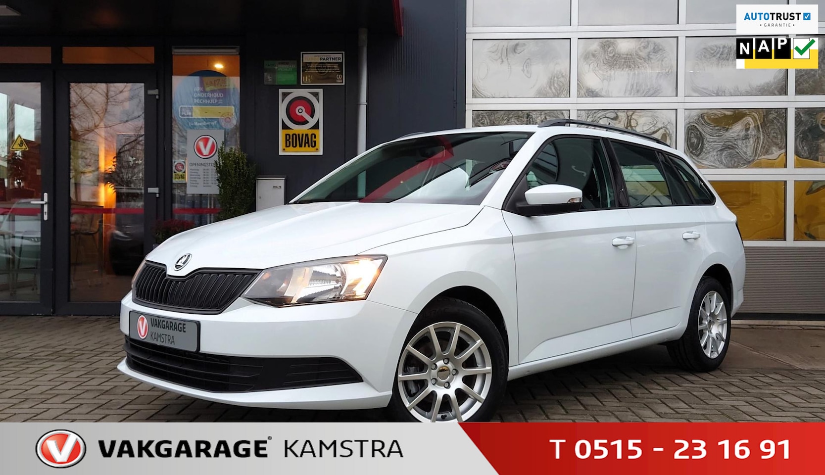 Skoda Fabia Combi - 1.2TSI Active NAP Lage KMs!/Zuinig/Nwe APK - AutoWereld.nl