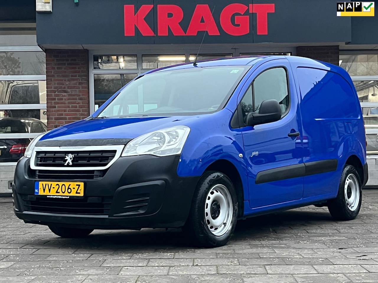 Peugeot Partner - 120 1.6 BlueHDi 75 L1 XR|EURO6|NAP|airconditioning|cruise control|bluetooth|elektrisch pak - AutoWereld.nl