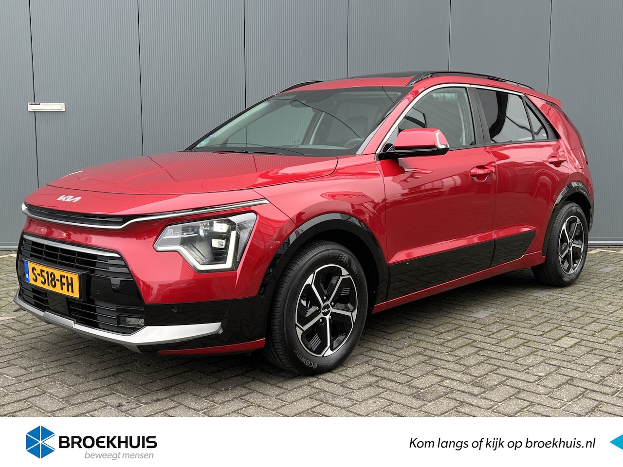 Kia Niro - 1.6 GDi Hybrid 140pk DynamicPlusLine Automaat | Leder | Camera | Elek. Klep | Winterpakket - AutoWereld.nl