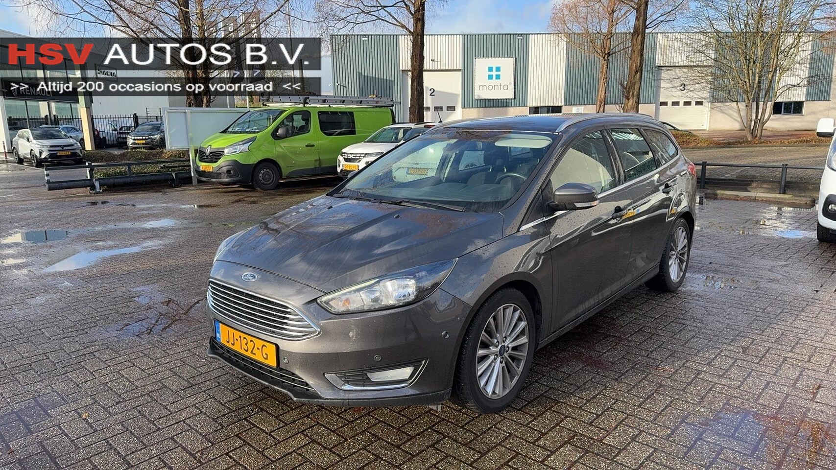 Ford Focus Wagon - 1.0 Titanium navi LM airco org NL - AutoWereld.nl