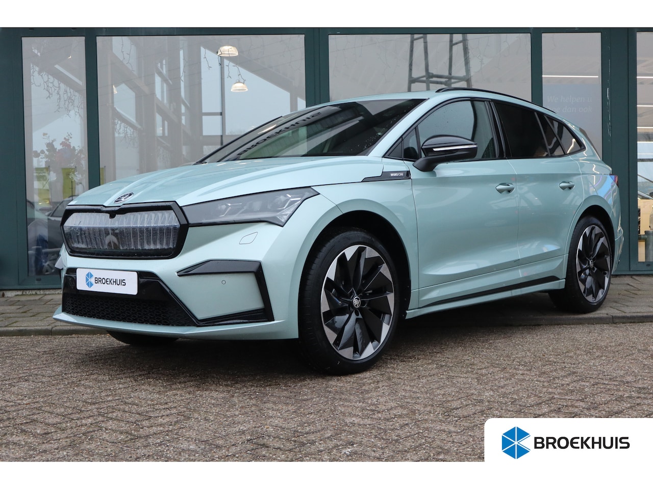 Skoda Enyaq iV - 60 Elektromotor 180 1AT Sportline Automaat | Panorama-schuif-/kanteldak, elektrisch bedien - AutoWereld.nl