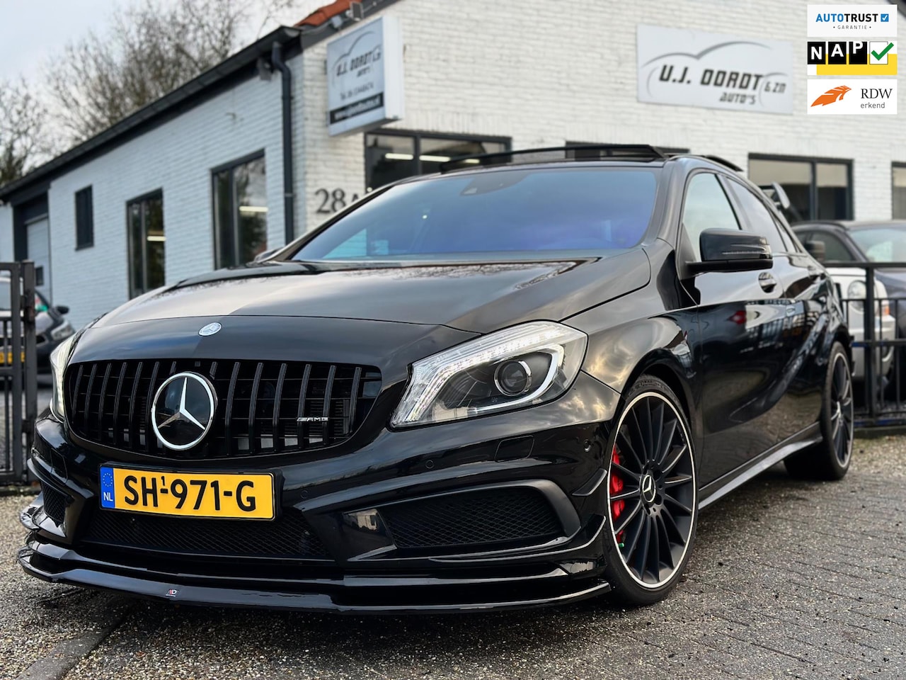 Mercedes-Benz A-klasse - AMG 45 4MATIC Edition 1 zeer gaaf! Incl btw. - AutoWereld.nl