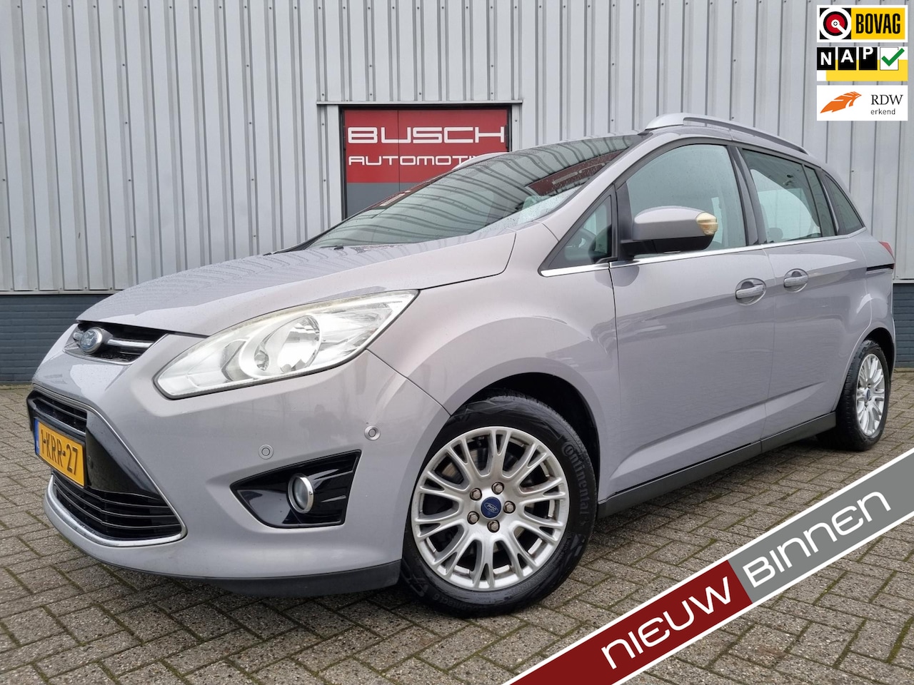 Ford Grand C-Max - 1.6 Titanium | 7 ZITPLAATSEN | VAN 2e EIG | - AutoWereld.nl