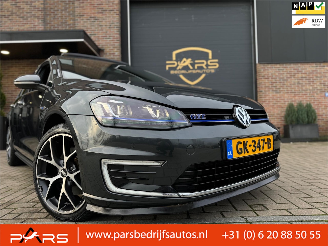 Volkswagen Golf - 1.4 TSI GTE DSG Hybride 150PK Panorama Dak Automaat Zeer Nette Airco Navi Cruise control T - AutoWereld.nl