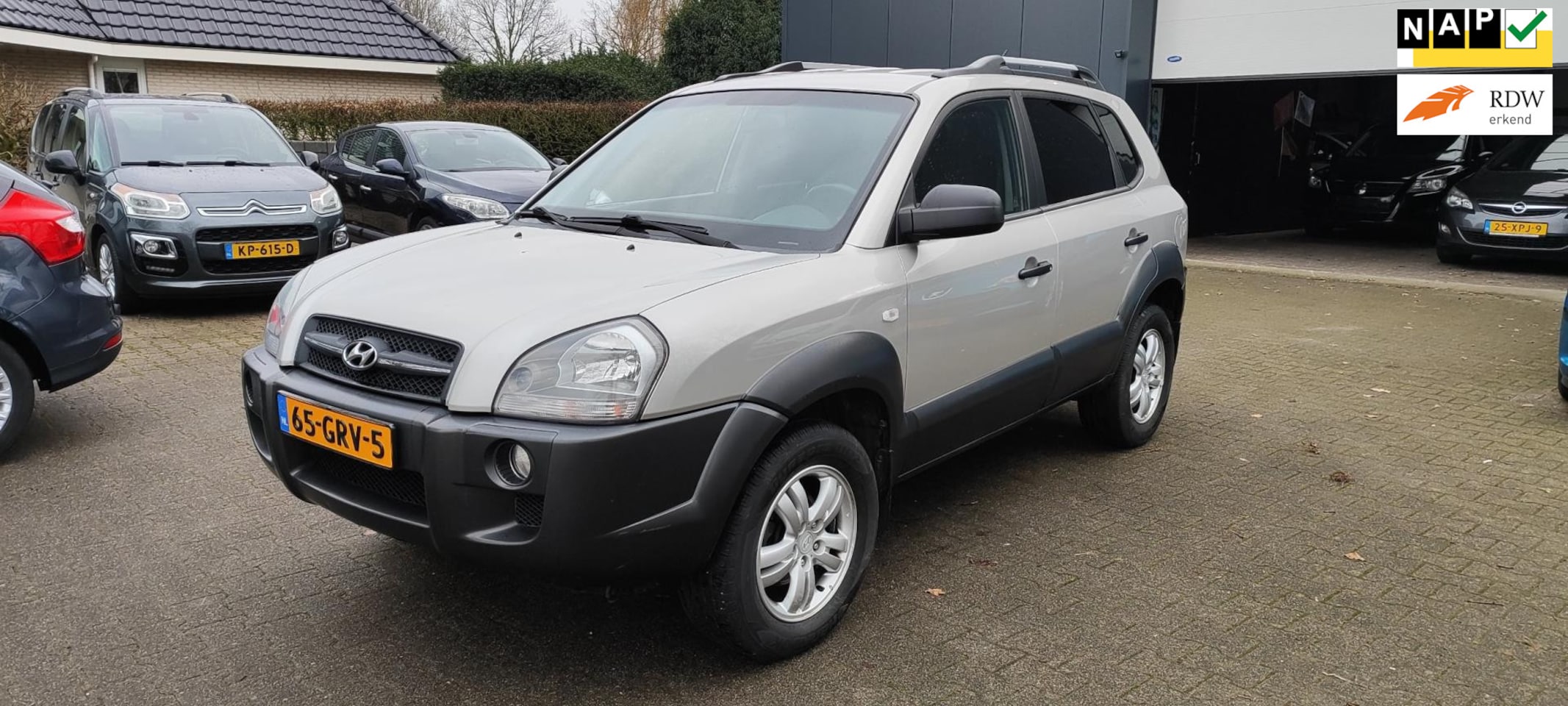 Hyundai Tucson - 2.0i Dynamic bj 2008 airco - AutoWereld.nl