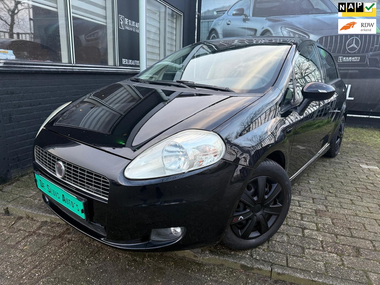 Fiat Grande Punto - 1.4-16V Sport AIRCO NAP - AutoWereld.nl