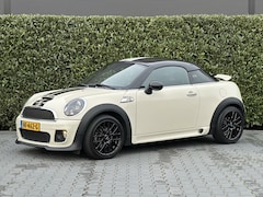 MINI Cooper S - Coupé 1.6 Chili JCW-PAKKET, LEDER, BI-XENON, NAVI, CRUISE, ECC-AIRCO, STOELVERWARMING, GOE