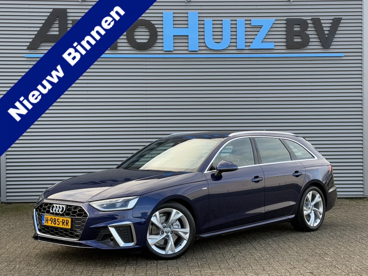 Audi A4 Avant - 40 TFSI 190 PK S-Line LED Navigatie DAB Lederen interieur Cruise Control 18 Inch Carplay - AutoWereld.nl