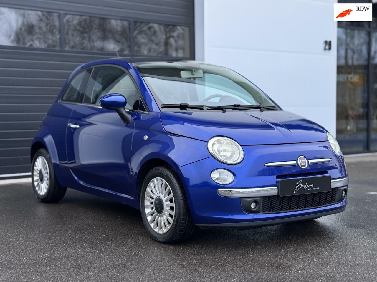 Fiat 500 - 1.2 Lounge Panodak |Airco| LM velgen| Leuke kleur! - AutoWereld.nl