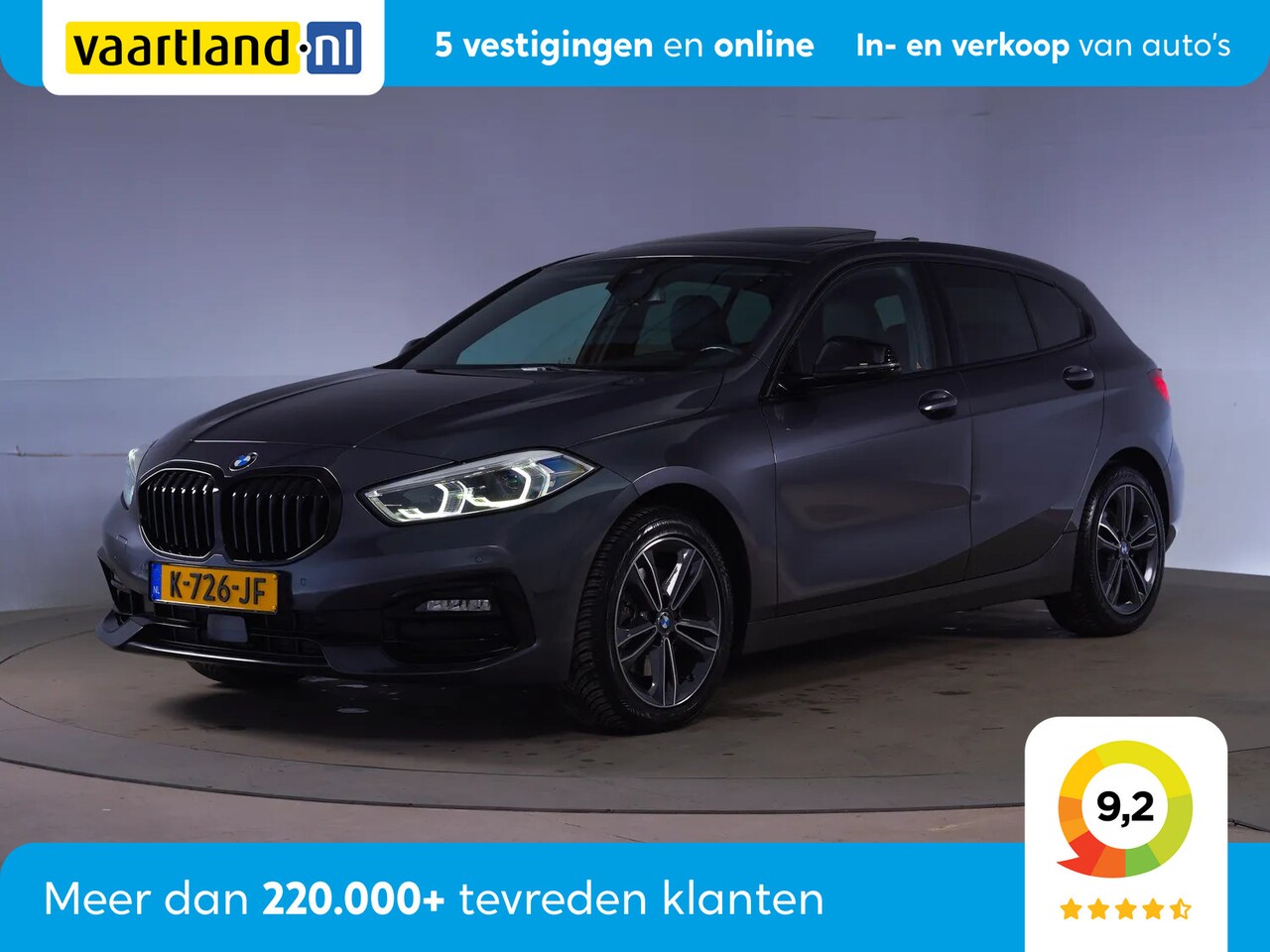 BMW 1-serie - 118i High Executive Sport Aut. [ Panorama Leder Stoelverwarming ] - AutoWereld.nl