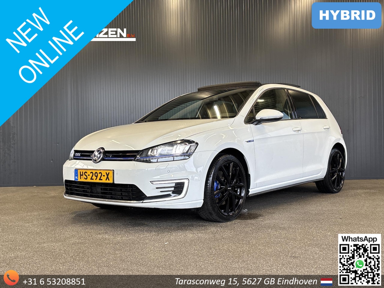 Volkswagen Golf - 1.4 TSI GTE Pano | Keyless | Uitlaat Kleppensysteem | Monaco Velgen | Camera | Cruise | Cl - AutoWereld.nl