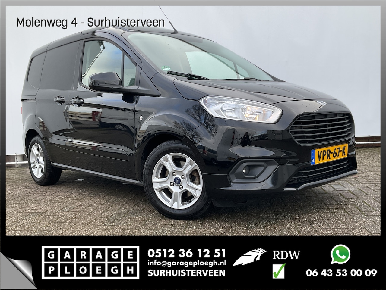 Ford Transit Courier - 1.0 Nav Carplay Camera Stoelverw Trekh Limited EcoBoost S&S - AutoWereld.nl