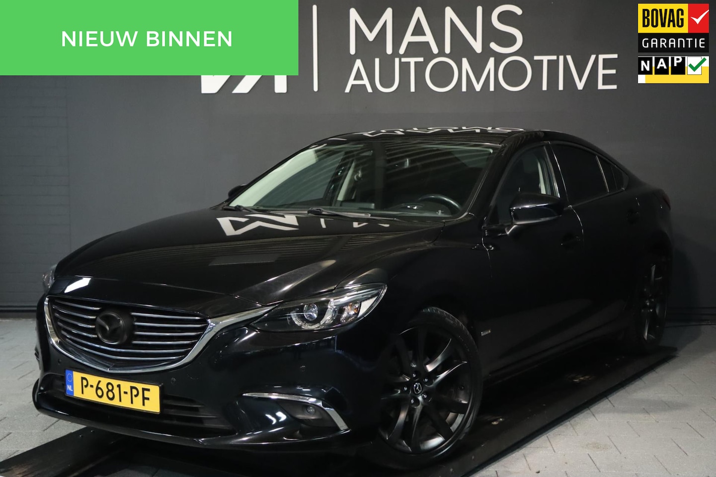 Mazda 6 - 2.5 SkyActiv-G 192 GT-M / KEYLESS / DODEHOEK / HUD / CAMERA / 19'' - AutoWereld.nl