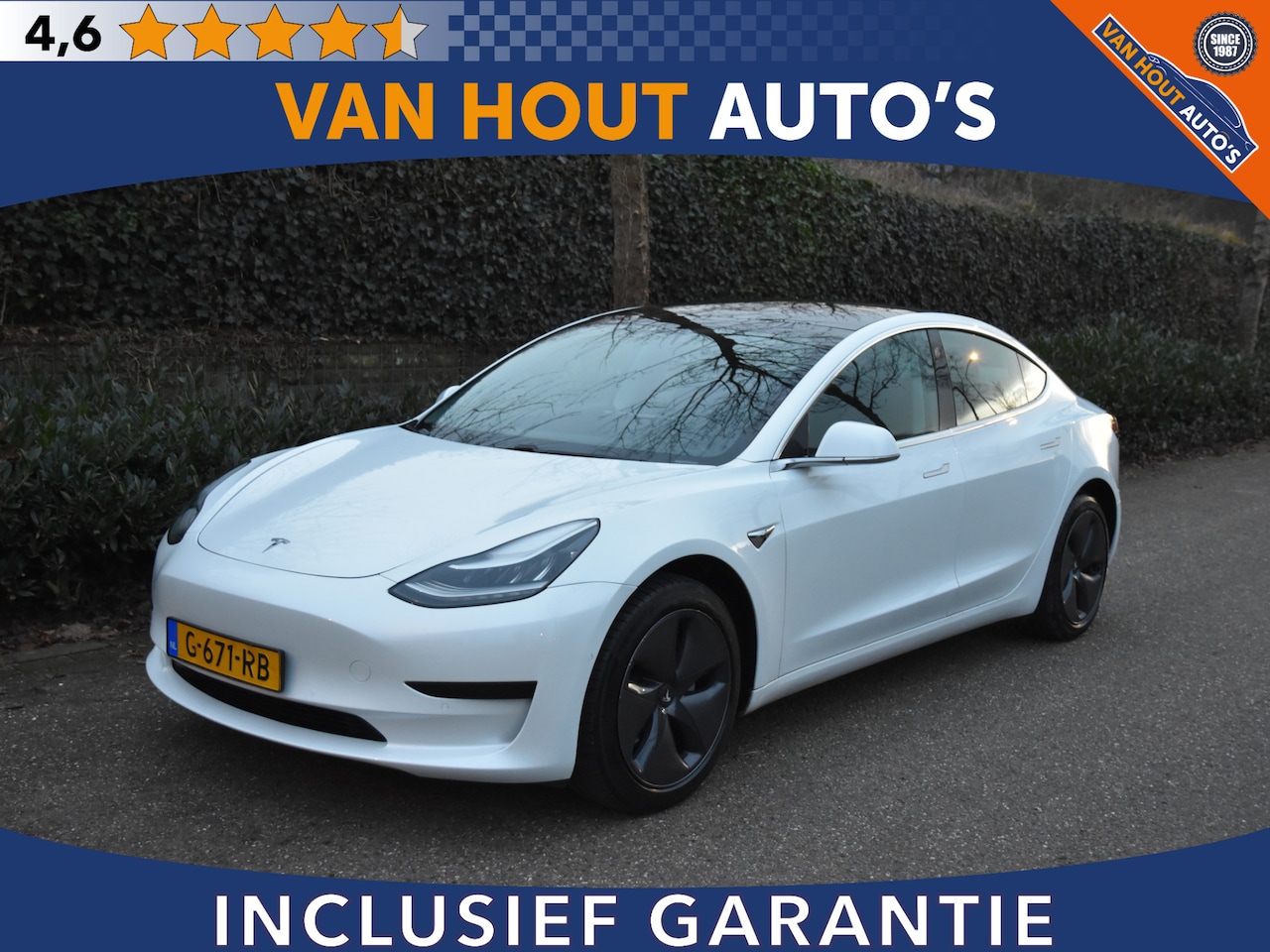 Tesla Model 3 - Standard RWD Plus 60 kWh | AUTO PILOT | 360 CAMERA - AutoWereld.nl