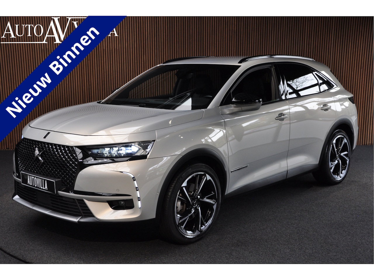 DS 7 Crossback - Automobiles E-Tense 4x4 Louvre Leder Camera Memory Cruise Carplay - AutoWereld.nl