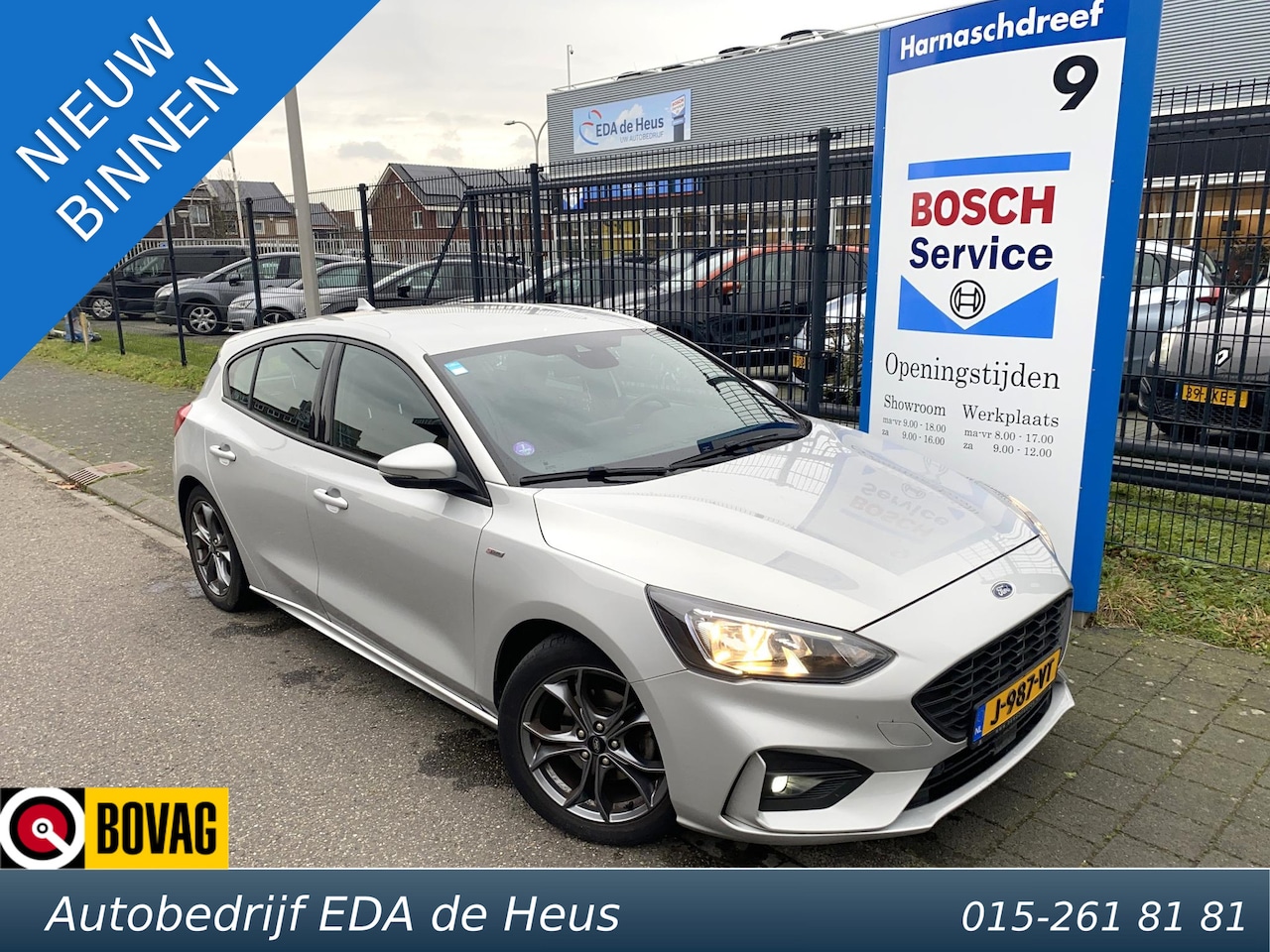 Ford Focus - 1.0 EcoBoost ST Line Business met o.a. navi, lm velgen, cruise, parkeersensoren, etc. - AutoWereld.nl