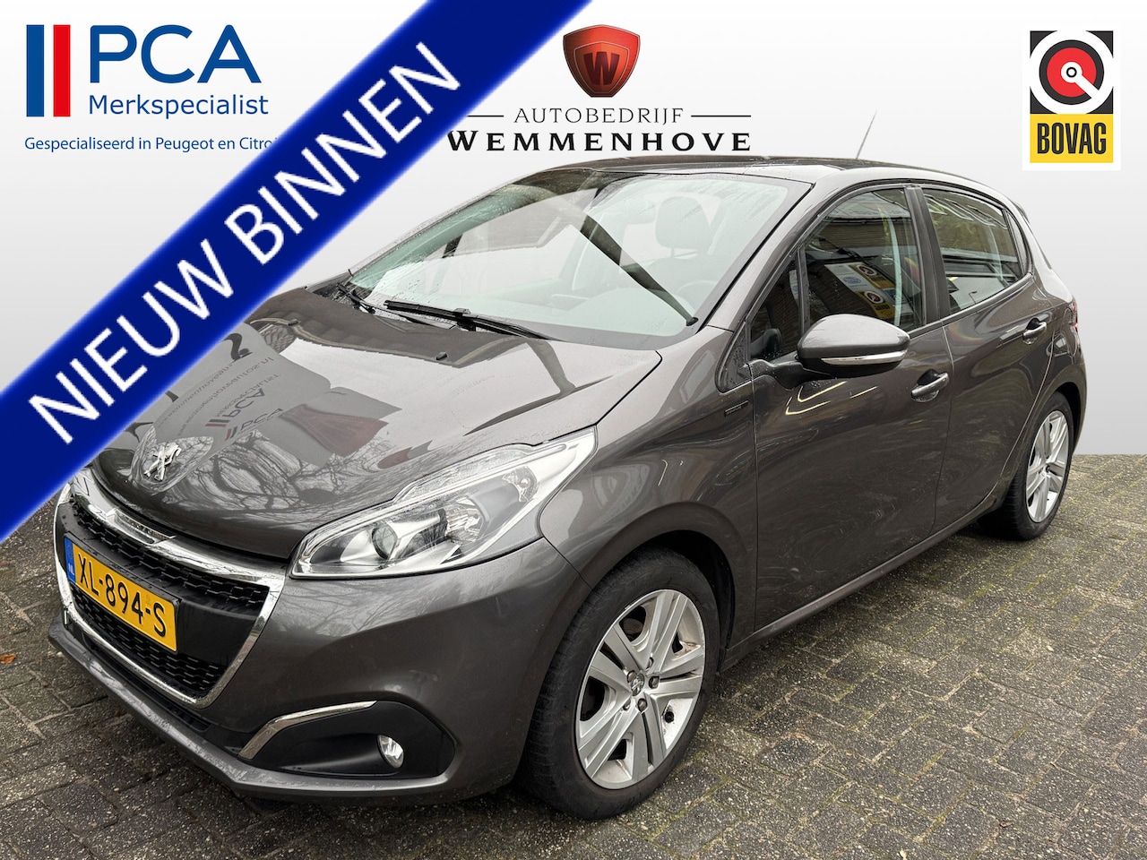 Peugeot 208 - 1.2 PureTech Signature Airco/El.ramen/Apple Carplay/Lichtmetalen velgen - AutoWereld.nl