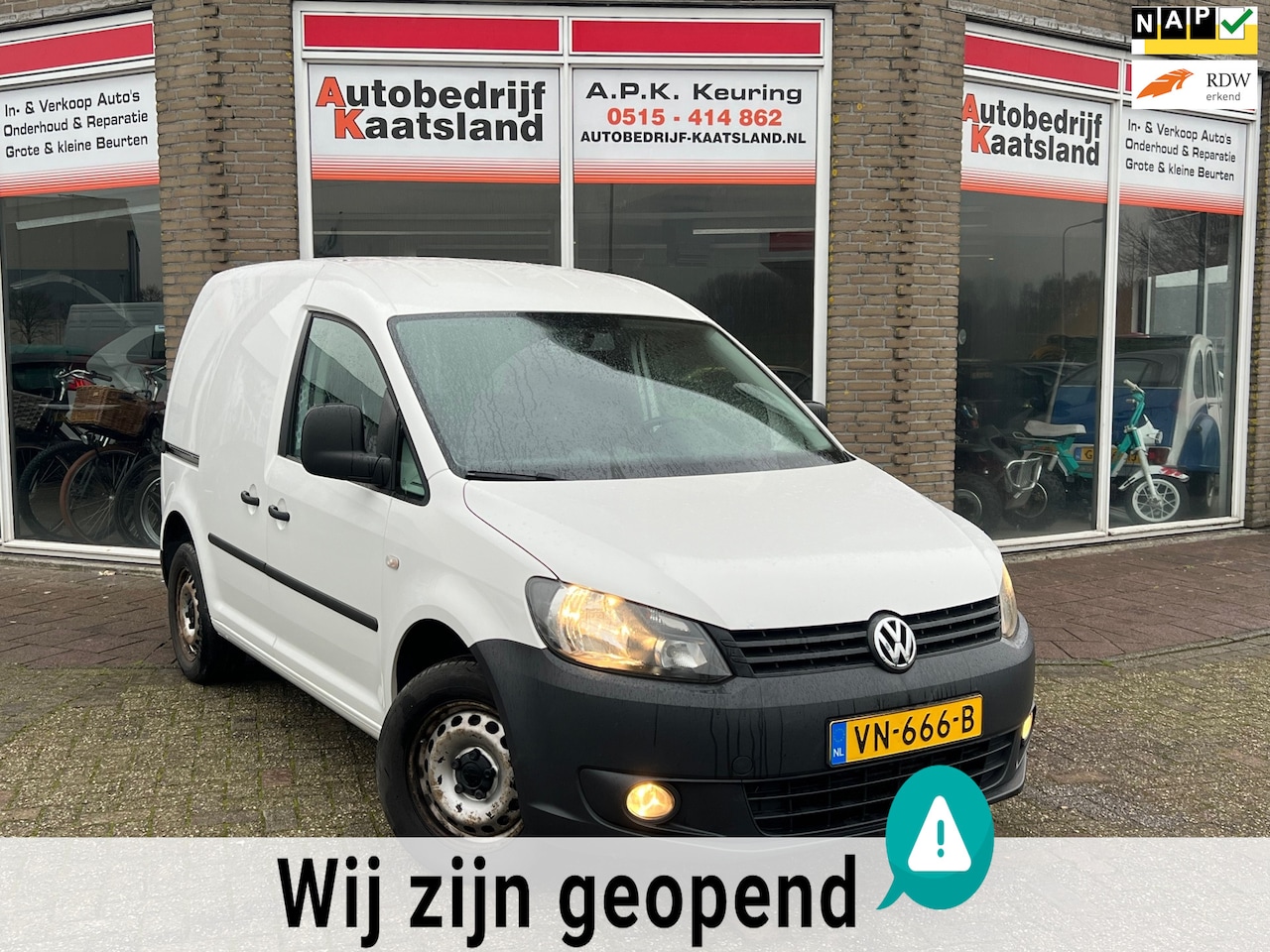 Volkswagen Caddy - 1.6 TDI - Marge - Trekhaak - Airco - Cruise - 2015 - AutoWereld.nl