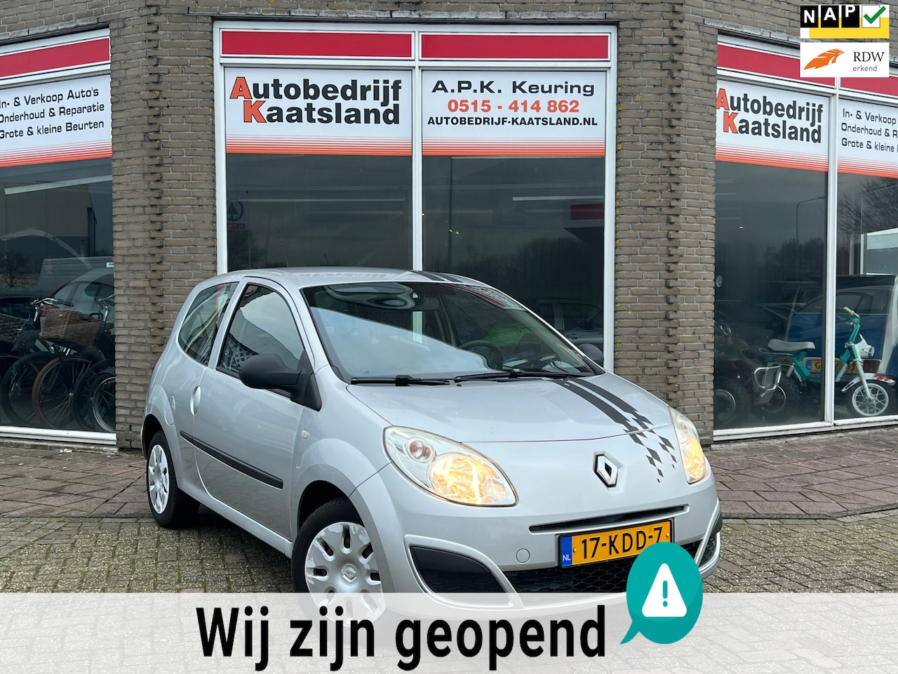 Renault Twingo - 1.2 Authentique - Airco - 142.292 KM! - APK: 10-2025 - AutoWereld.nl