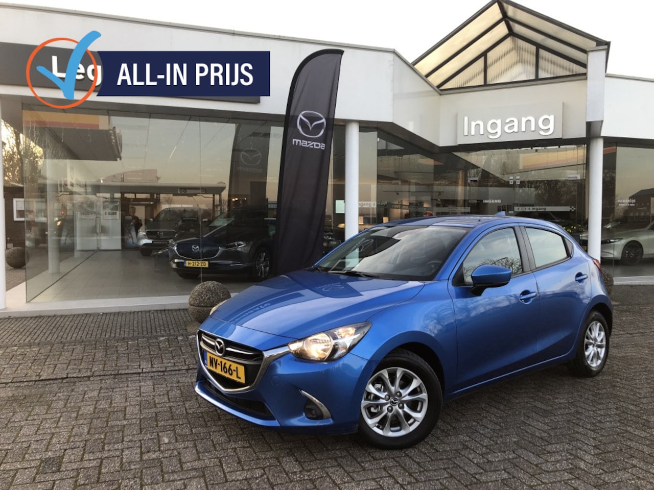 Mazda 2 - 1.5 Skyactiv-G Dyn. 100% Dealeronderhouden - AutoWereld.nl