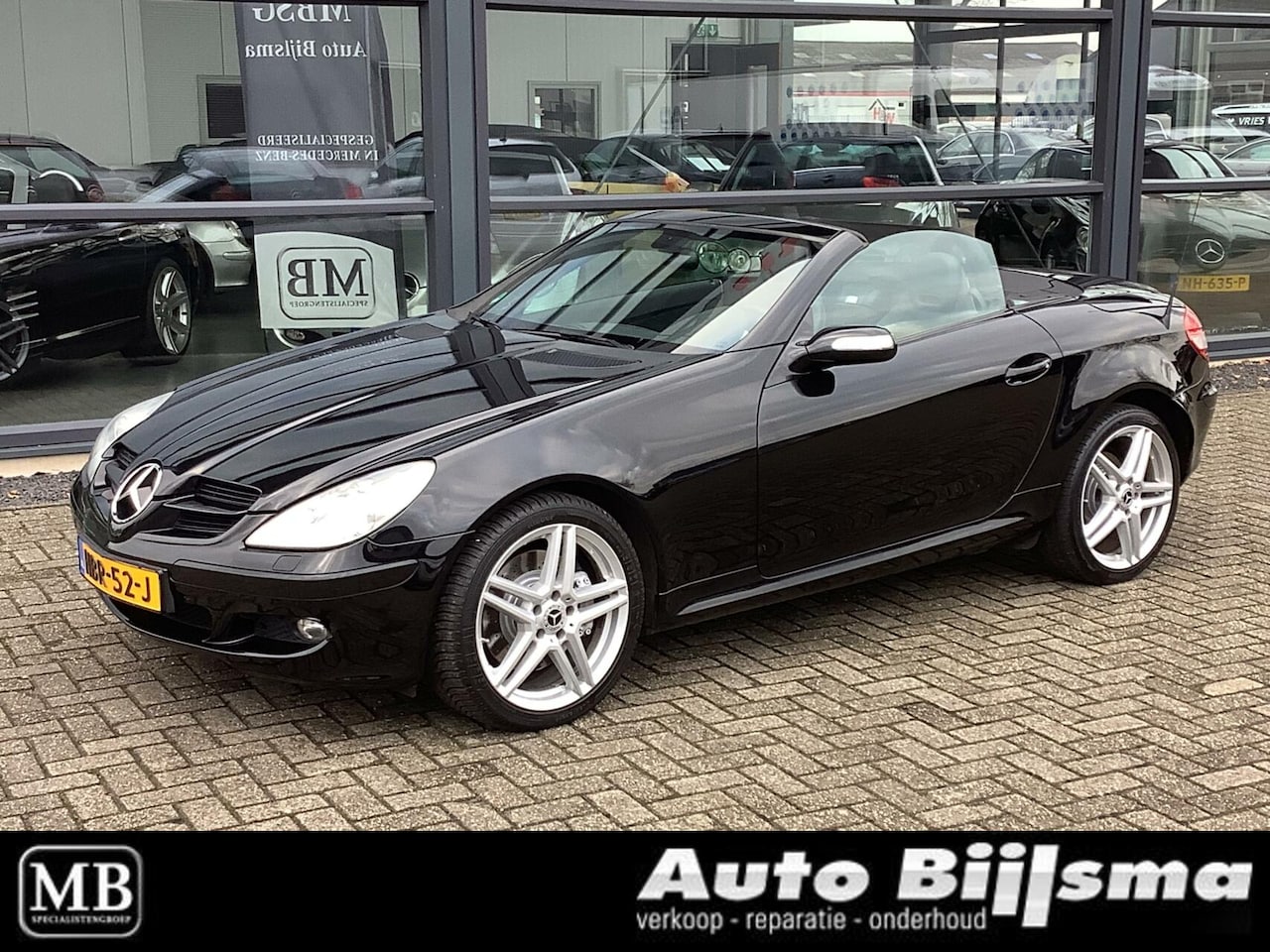 Mercedes-Benz SLK-klasse - 350 automaat, leer, nekverwarming, nette auto, - AutoWereld.nl