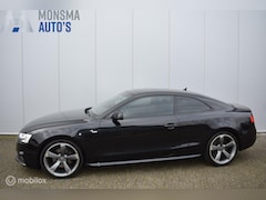 Audi A5 Coupé - 2.0 TFSI AUT. S-Line Zwart 19" Rotor Black Optic Leder Xenon Navi PDC