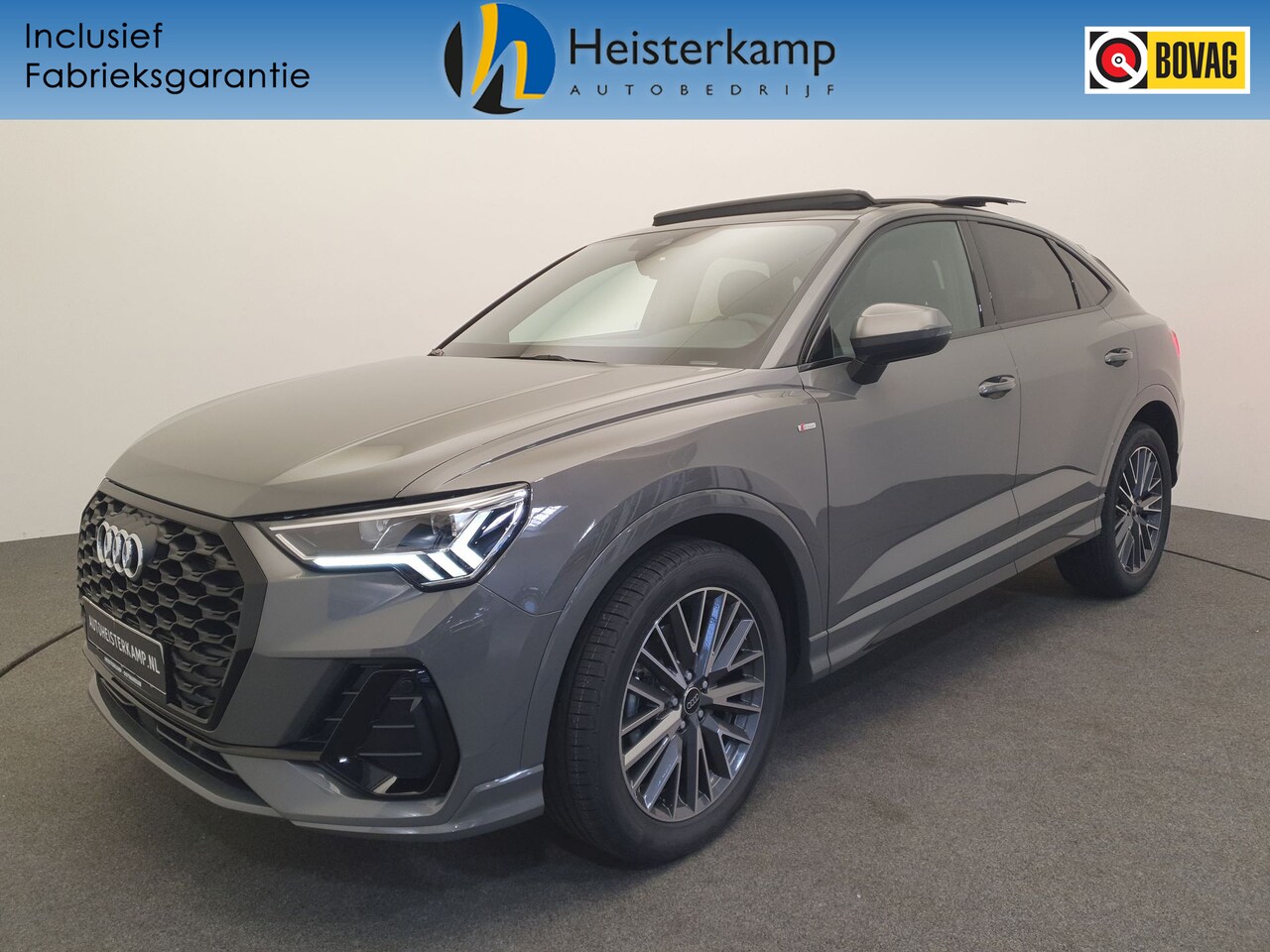 Audi Q3 Sportback - 35 TFSI 150pk S-Line S-Tronic Wegklapbare trekhaak, Panoramadak, Camera - AutoWereld.nl