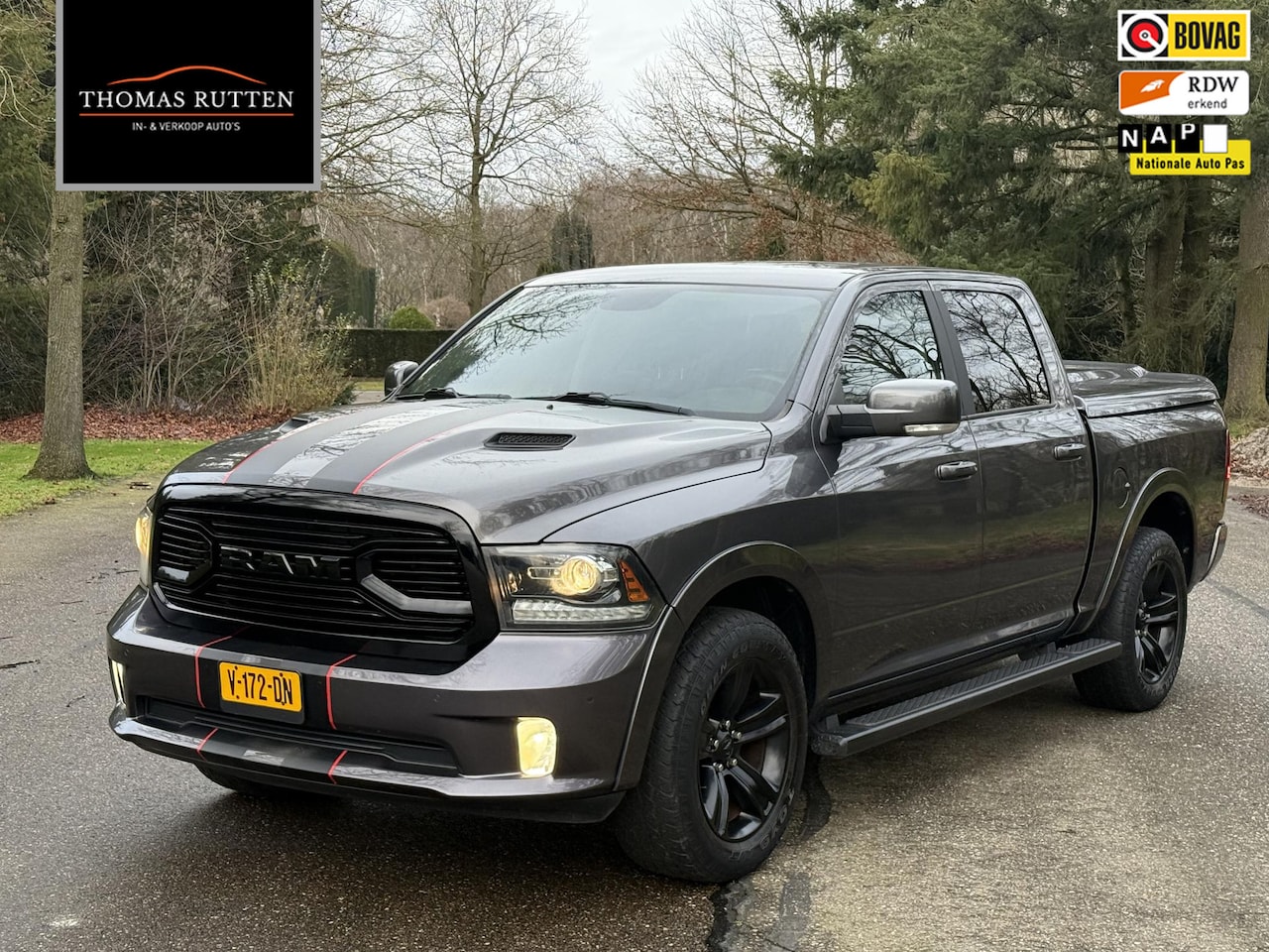 Dodge Ram 1500 - 5.7 V8 Quad Cab 6'4 2017 | Trekhaak | Navigatie | DAB Radio | Cruise Control | Stoel en St - AutoWereld.nl