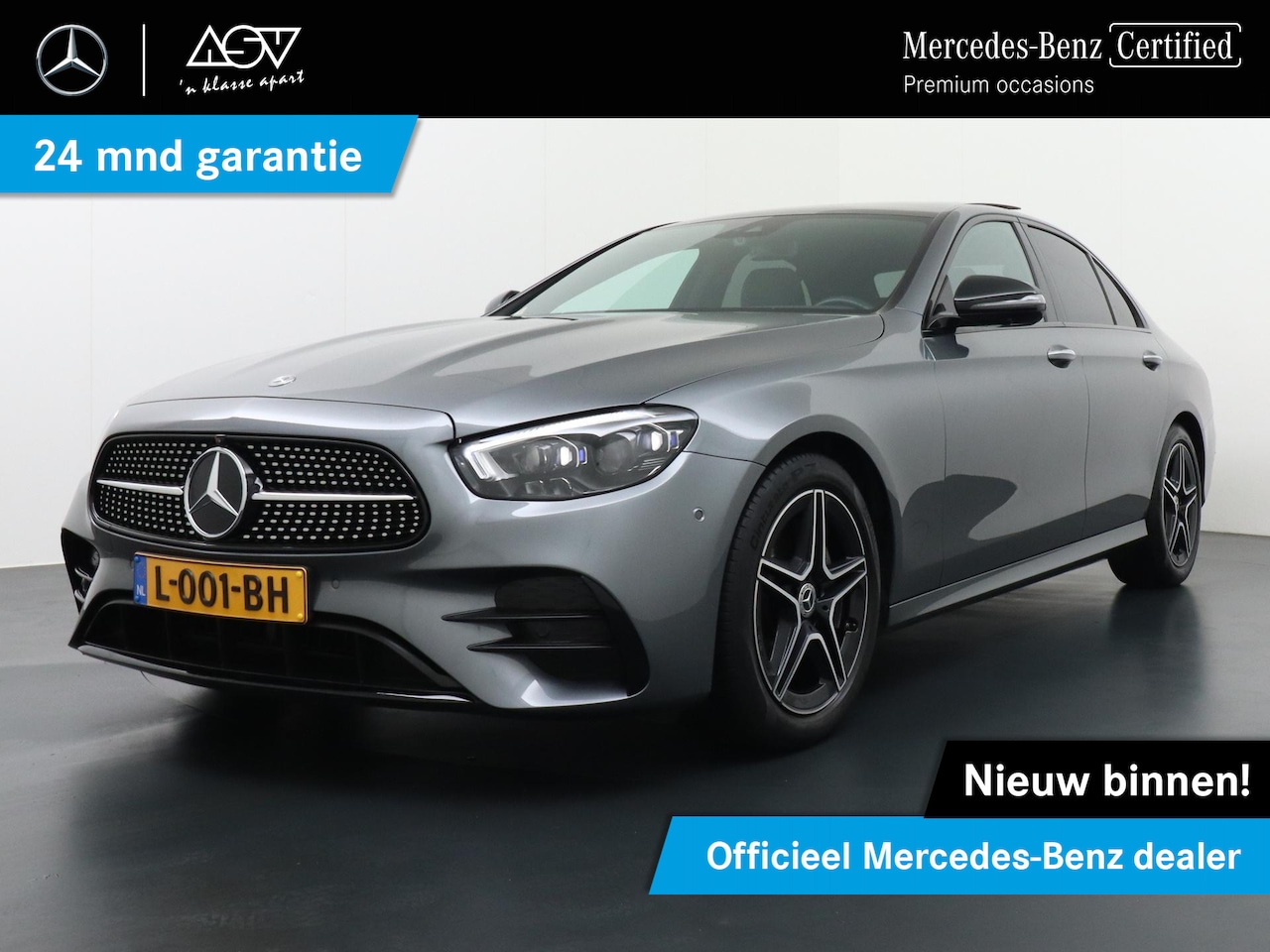 Mercedes-Benz E-klasse - 200 AMG Business Solution | Panorama - Schuifdak | Burmester Surround System | Memory Seat - AutoWereld.nl