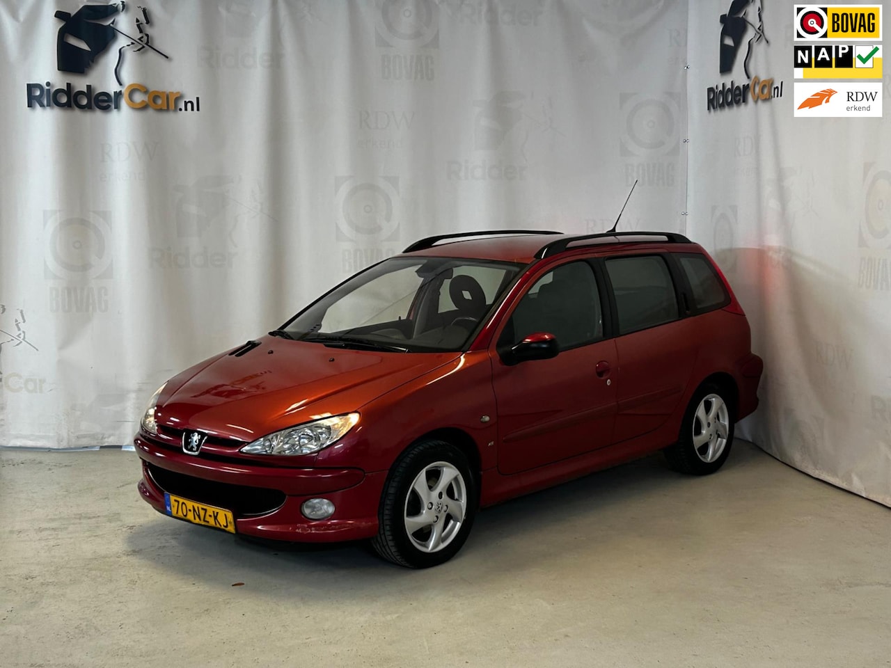 Peugeot 206 SW - 1.6-16V XS Pack|AUTOMAAT|NAP|AIRCO|ELEK RAMEN VOOR| - AutoWereld.nl