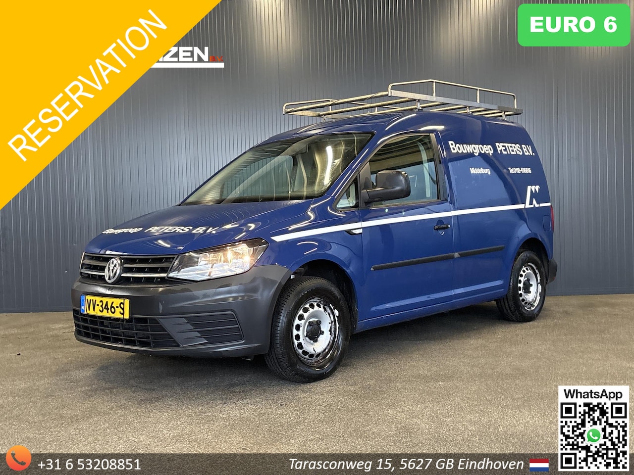 Volkswagen Caddy - 2.0 TDI L1H1 BMT Trendline | € 4.999,- NETTO! | Euro 6 | Airco | Cruise | Navi | Imperial - AutoWereld.nl