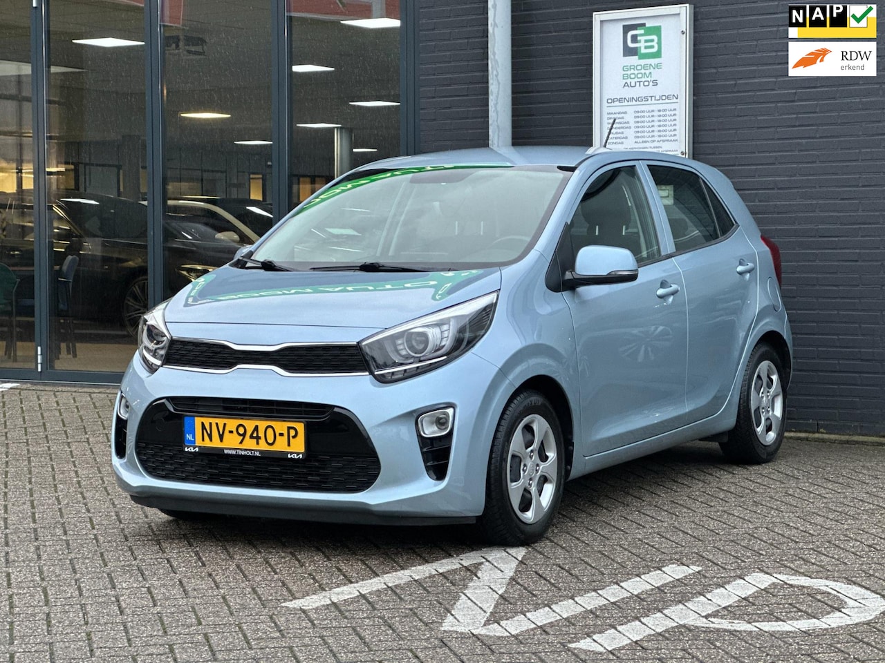 Kia Picanto - 1.0 CVVT First Edition/CAMERA/NAVI/AIRCO/NL-AUTO NAP!! - AutoWereld.nl