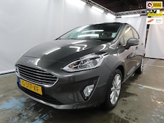 Ford Fiesta - 1.0 EcoBoost Titanium+ecc+apple-careplay-navigatie+parkeer-Hulp+16"lmv = NIEUW