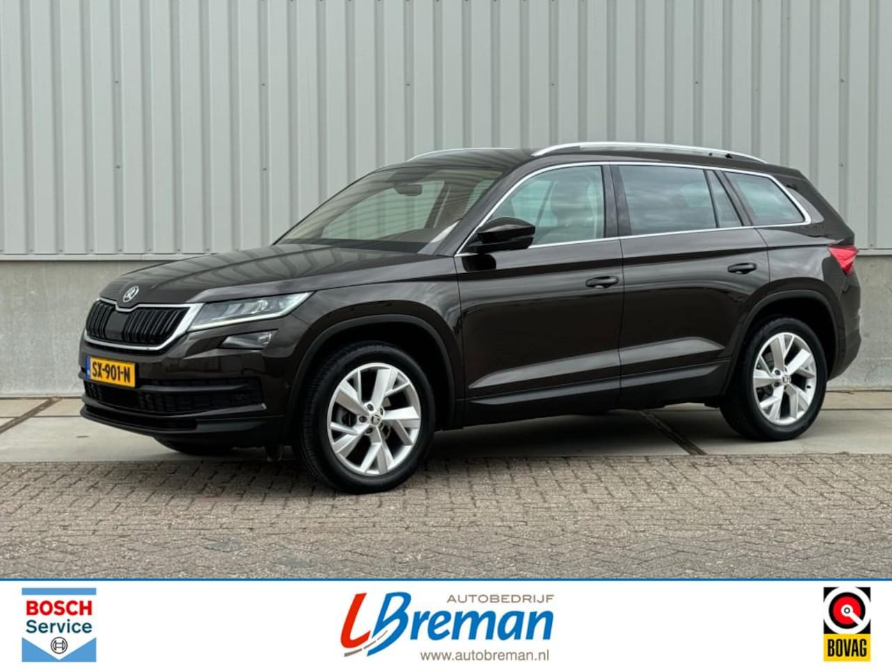 Skoda Kodiaq - 1.4 TSI ACT DSG  STYLE BUSS.  LEDER Trekhaak full options - AutoWereld.nl