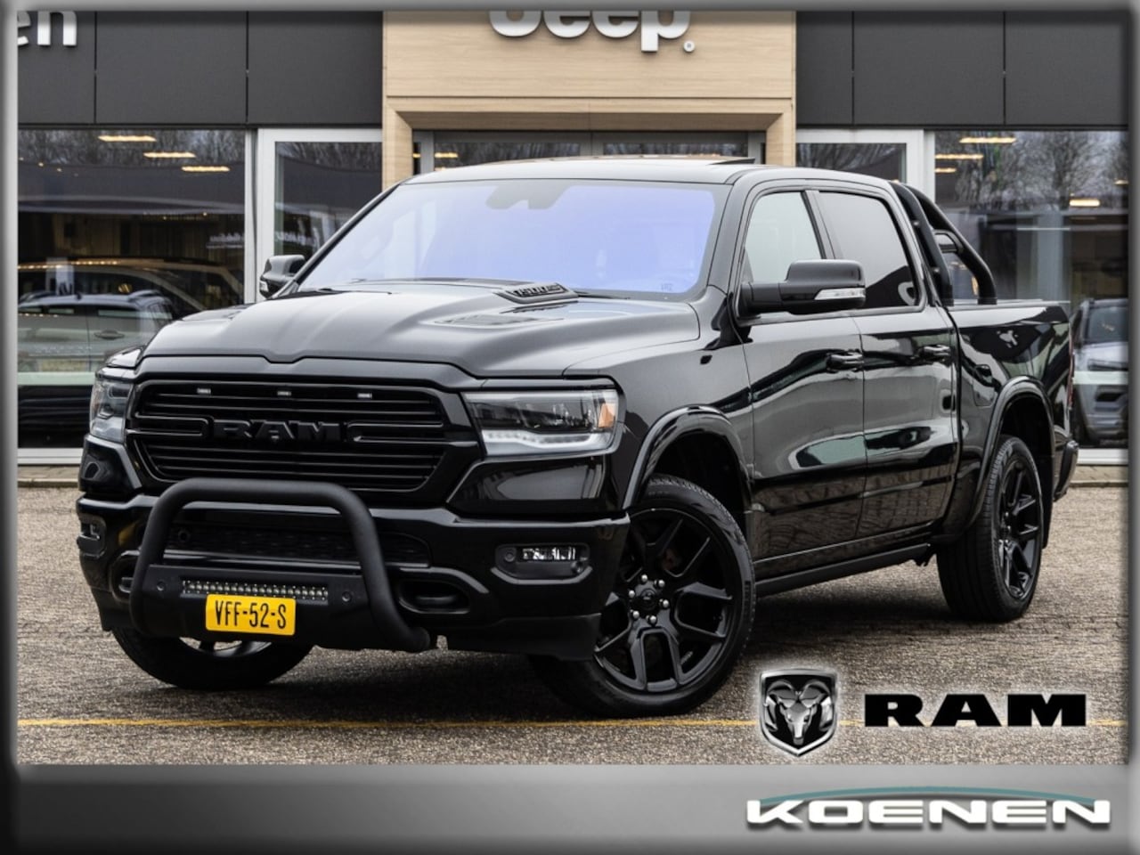 Dodge Ram Pick Up - 5.7 V8 4x4 Aut. Laramie Automaat LPG G3/ LUCHTVERING/ PANO/ RAMB - AutoWereld.nl