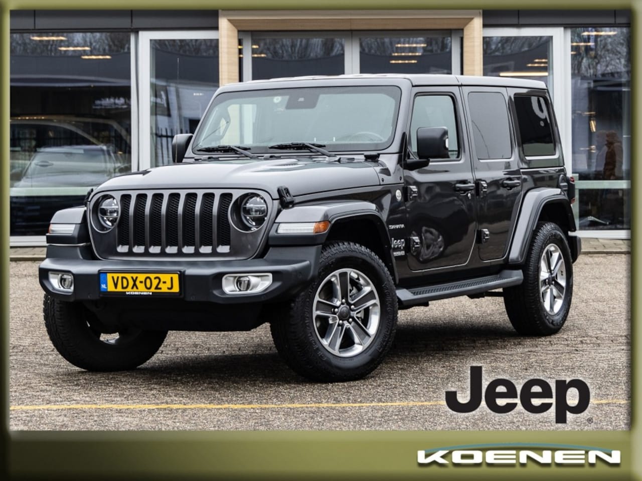 Jeep Wrangler Unlimited - Wrangler Unlimited 2.0i T Sahara Grijs Kenteken - AutoWereld.nl