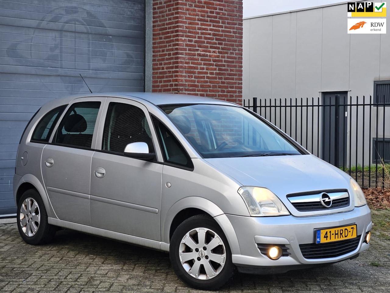 Opel Meriva - 1.6-16V Temptation Airco| Elektr ramen| Lmv| Nap| Boekjes - AutoWereld.nl