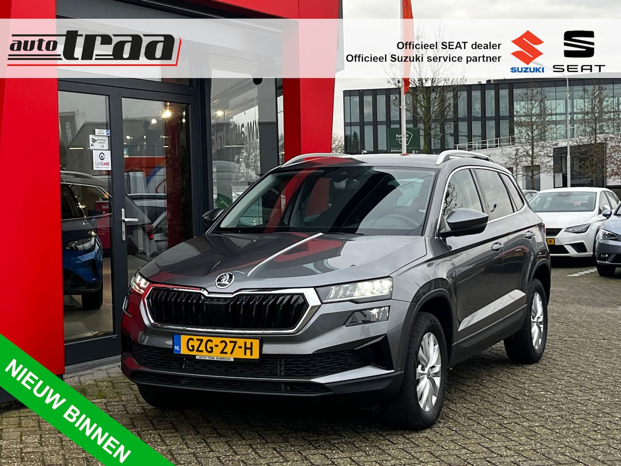 Skoda Karoq - 1.5 TSI ACT Business Edition / AUTOMAAT / RIJKLAAR / CAMERA / - AutoWereld.nl