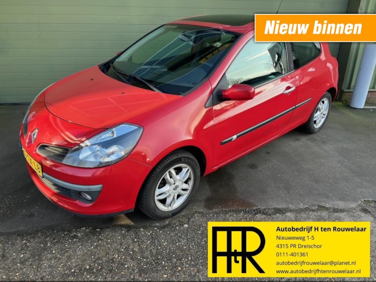 Renault Clio - 1.6 - 16V Exception Panodak leder bekl. - AutoWereld.nl