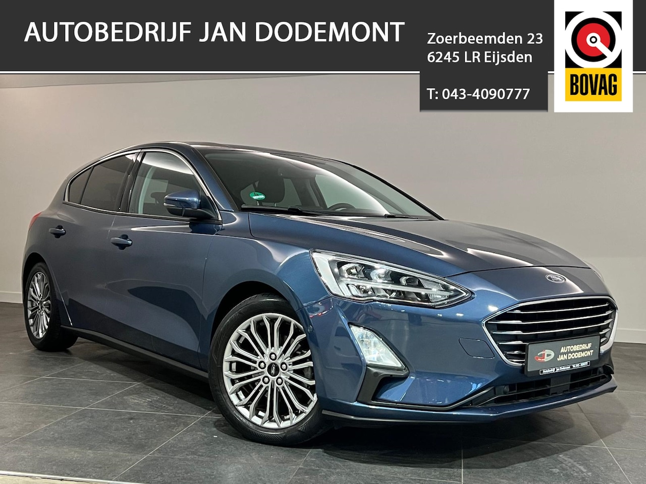 Ford Focus - 1.0 EcoBoost Titanium 125pk / B&O Soundsystem / Apple Carplay / Android Auto / DAB+ / Acht - AutoWereld.nl